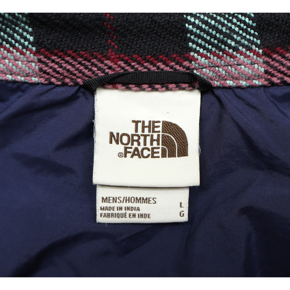 The North Face Men's Valley Twill Flannel Shirt Multi Color Long sleeve Sz L - Picture 4 of 9